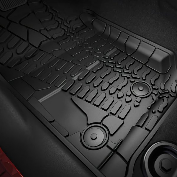  King 4WD® - Premium Four-Season Black Floor Liners