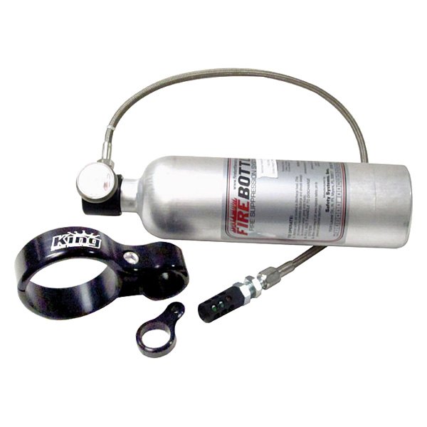 King Racing® - Fire Bottle and Clamp Kit