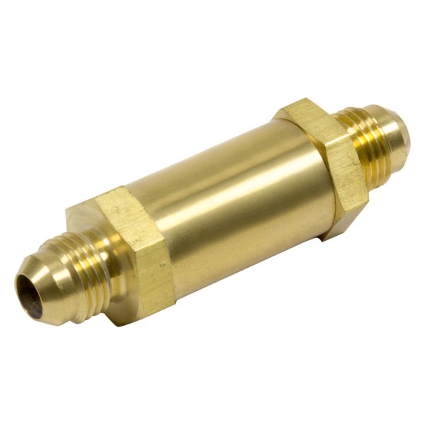 Kinsler Fuel Injection® - High-Flow Brass Valve with -6AN Male Flare