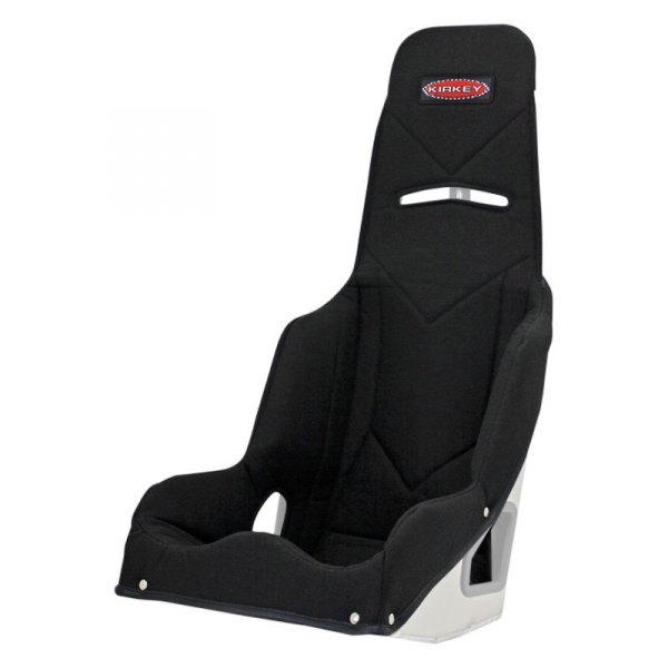 KIRKEY® 5517011 17" 55 Series PRO Street Drag Seat Cover, Black Tweed
