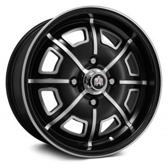 KLASSIK RÄDER® - 914 - V2 Satin Black with Machined Face and Windows and Lip Edge