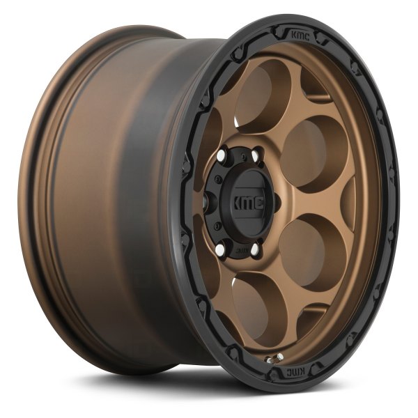 KMC® KM541 DIRTY HARRY Wheels - Matte Bronze with Black Lip