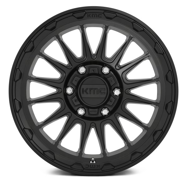 KMC® KM542 IMPACT Wheels - Satin Black Rims - KM54279064718
