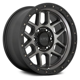KMC® - KM544 MESA Satin Black with Gray Tint