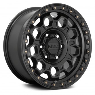 KMC® KM545 TREK Wheels - Satin Black Rims