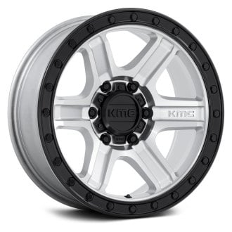 KMC® - KM551 OUTRUN Machined with Gloss Black Lip