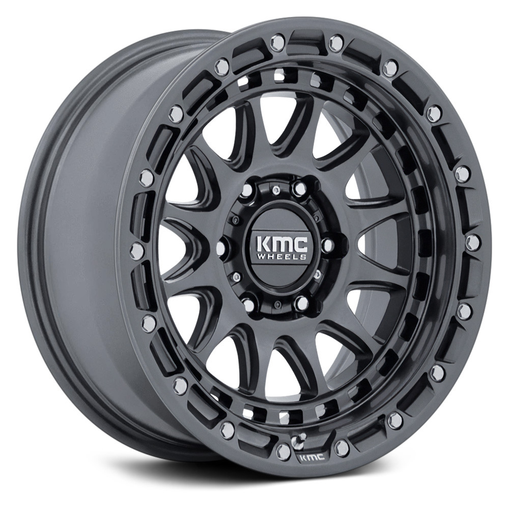 KMC® KM556 CRUX Wheels - Gloss Gunmetal Rims - KM556AX17856825