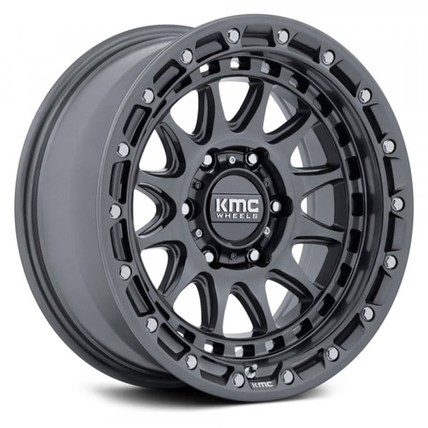 KMC® KM556 CRUX Wheels - Gloss Gunmetal Rims - KM556AX17856825