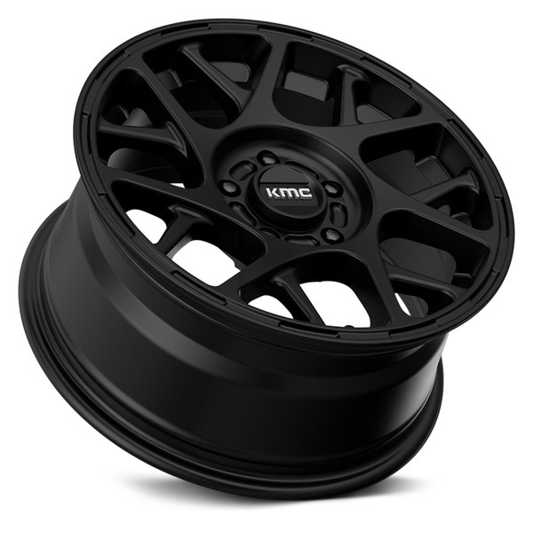 KMC® KM708 BULLY Wheels - Satin Black Rims