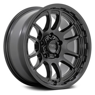KMC® KM727 WRATH Wheels - Satin Black Rims - KM727MX17856300