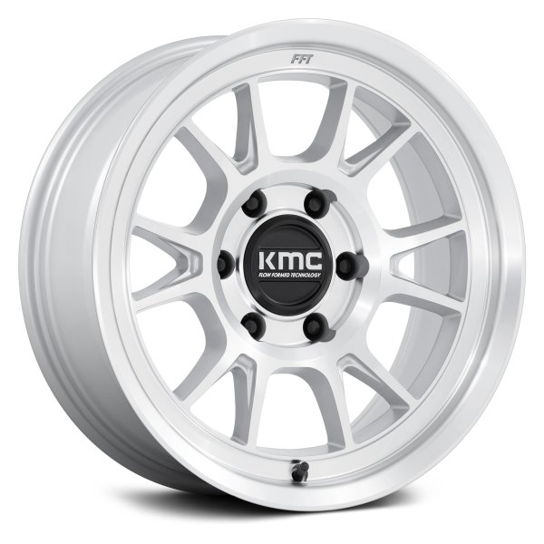 KMC® - KM729 RANGE Gloss Silver with Machined Face