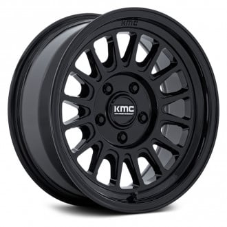 KMC® KM733 IMPACT FFT Wheels - Gloss Black Rims - KM733BX17855000