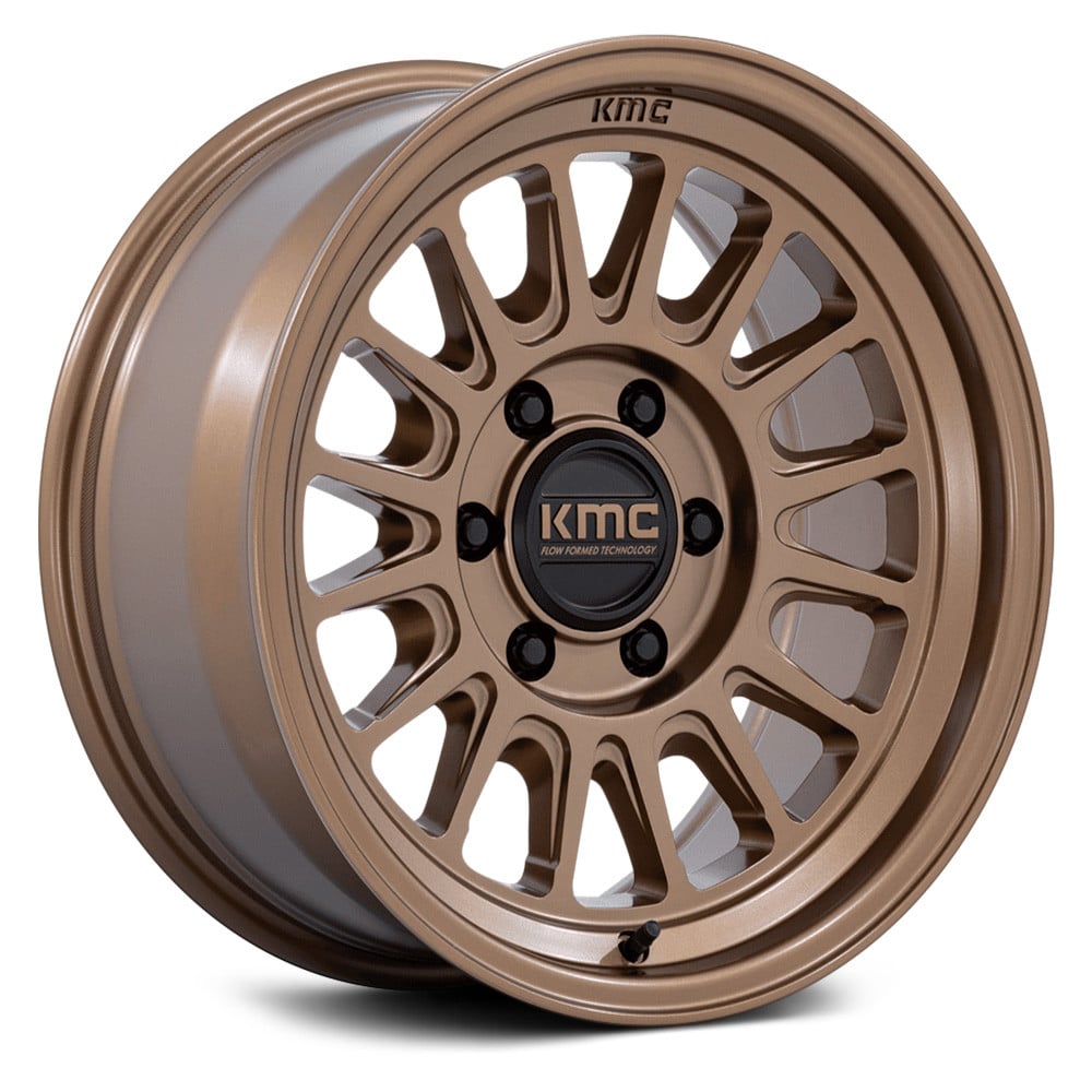 KME！ KMC® KM733 IMPACT FFT Wheels - Matte Bronze Rims - KM733ZX18906818