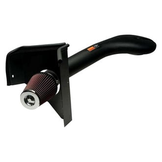 K&N® - 57 Series FIPK Generation II High-Density Polyethylene Black Cold Air Intake System with Red Filter