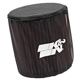 K&N® 22-8045DK - Drycharger® Round Straight Black Pre-Filter