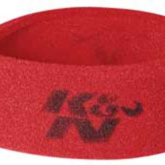 K&N® 25-3750 - Airforce® Round Straight Red Pre-Filter