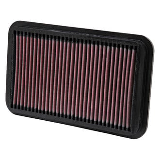 K&N® - 33 Series Panel Red Air Filter (9.875" L x 6.188" W x 0.938" H)