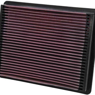 K&N® - 33 Series Panel Red Air Filter (12.5" L x 9.875" W x 1.625" H)