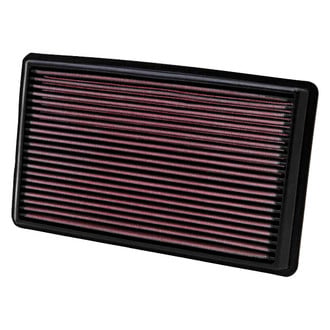 K&N® - 33 Series Panel Red Air Filter (11" L x 6.563" W x 1.063" H)