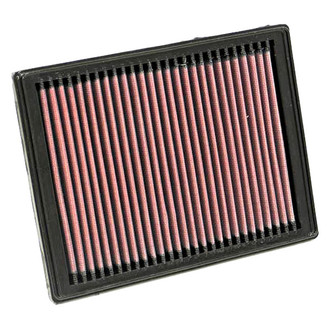 K&N® - 33 Series Panel Red Air Filter (8.438" L x 6.375" W x 0.875" H)