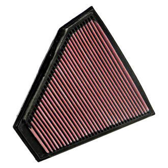 K&N® - 33 Series Unique Red Air Filter (10.5" L x 10.5" W x 1.188" H)