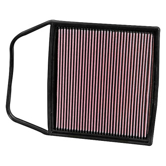 K&N® - 33 Series Panel Red Air Filter (14" L x 11.125" W x 1.125" H)