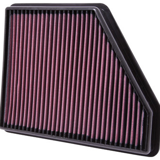 K&N® - 33 Series Panel Red Air Filter (11.625" L x 9.125" W x 1.625" H)