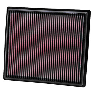 K&N® - 33 Series Panel Red Air Filter (11.375" L x 10.125" W x 1" H)