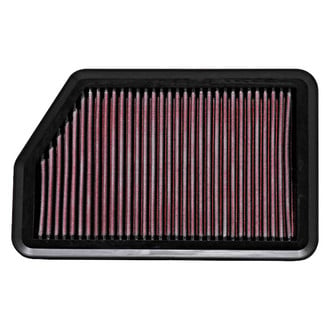 K&N® - 33 Series Panel Red Air Filter (10.125" L x 6.5" W x 0.875" H)