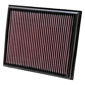K&N® - 33 Series Panel Red Air Filter (10.438" L x 9" W x 1" H)