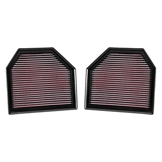 K&N® - 33 Series Unique Red Air Filter (1.188" H)