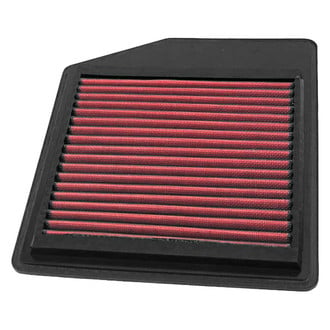 K&N® - 33 Series Unique Red Air Filter (11" L x 8.813" W x 0.875" H)