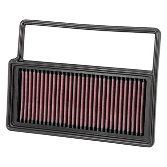 K&N® - 33 Series Panel Red Air Filter (9.375" L x 6.75" W x 1.188" H)