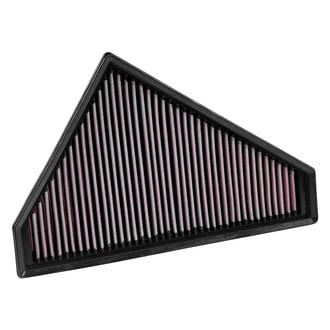 K&N® - 33 Series Driver Side Panel Red Air Filter (13.938" L x 9.063" W x 1.688" H)