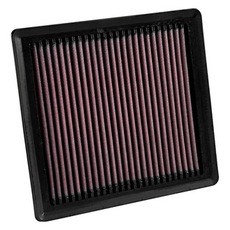 K&N® - 33 Series Panel Red Air Filter (8" L x 7.5" W x 1" H)