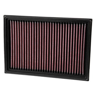 K&N® - 33 Series Panel Red Air Filter (9" L x 6.313" W x 1.188" H)
