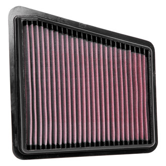 K&N® - 33 Series Panel Red Air Filter (9.938" L x 9.813" W x 1.438" H)