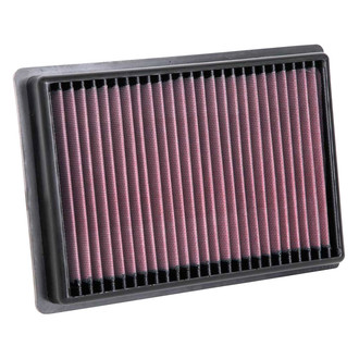 K&N® - 33 Series Panel Red Air Filter (10.406" L x 7.391" W x 1.453" H)