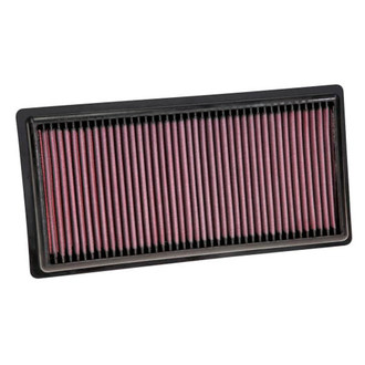 K&N® - 33 Series Panel Red Air Filter (12.094" L x 6.125" W x 1.156" H)