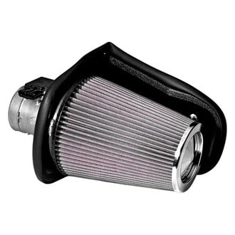 K&N® - 57 Series FIPK Generation II Cold Air Intake System with Red Filter and Heat Shield