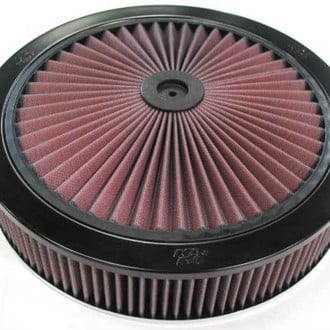 K&N® - XStream® Round Red Air Cleaner Assembly (5.125" ID)