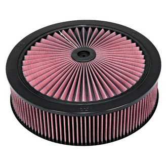 K&N® - XStream® Round Red Air Cleaner Assembly (5.125" ID)