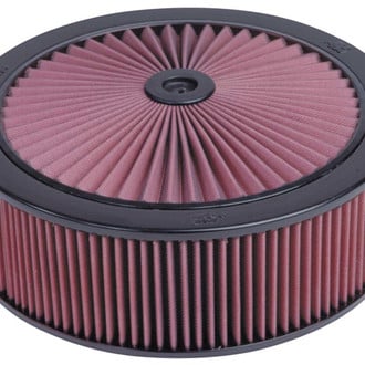 K&N® - XStream® Round Red Air Cleaner Assembly (5.125" ID)
