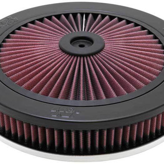 K&N® - XStream® Round Red Air Cleaner Assembly (5.125" ID)