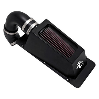 K&N® - 69 Series Typhoon® Aluminum Cold Air Intake System with Red Filter