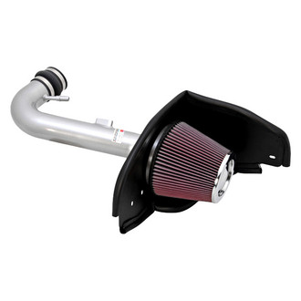 K&N® - 69 Series Typhoon® Aluminum Cold Air Intake System with Red Filter