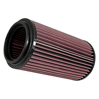 K&N® - E Series Round Straight Red Air Filter (6.375" OD x 12.188" H)