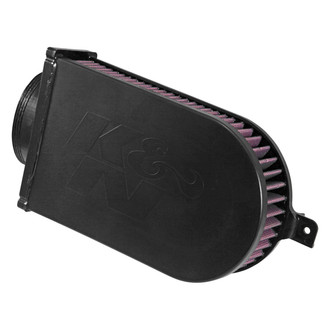 K&N® - E Series Unique Red Air Filter (2.125" H)