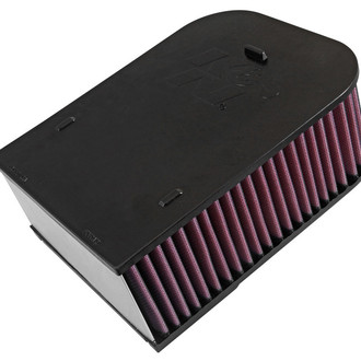 K&N® - E Series Unique Red Air Filter (3.625" H)