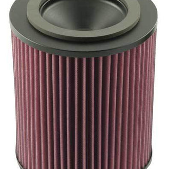 K&N® - E Series Round Straight Red Air Filter (4.5" ID x 8" OD x 9.25" H)
